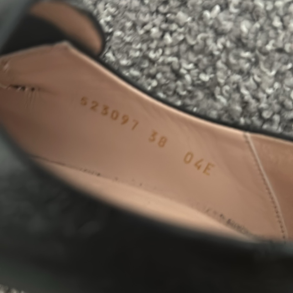 Gucci Shoes | Gucci Horsebit Leather Loafer with Crystals Mules/Slides - Picture 4 of 7